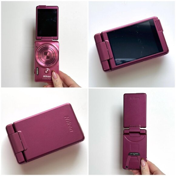 Pre-Owend NK Coolpix S6900 Pink RARE Hot Pink Digicam